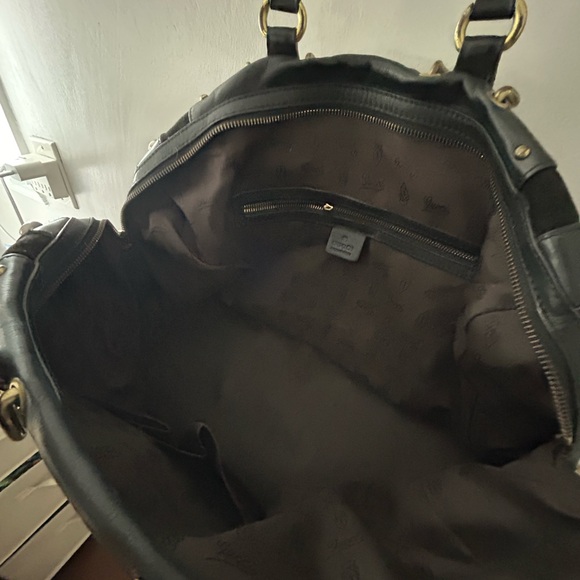 GUCCI STUDDED BABOUSKA BAG - Picture 3 of 5